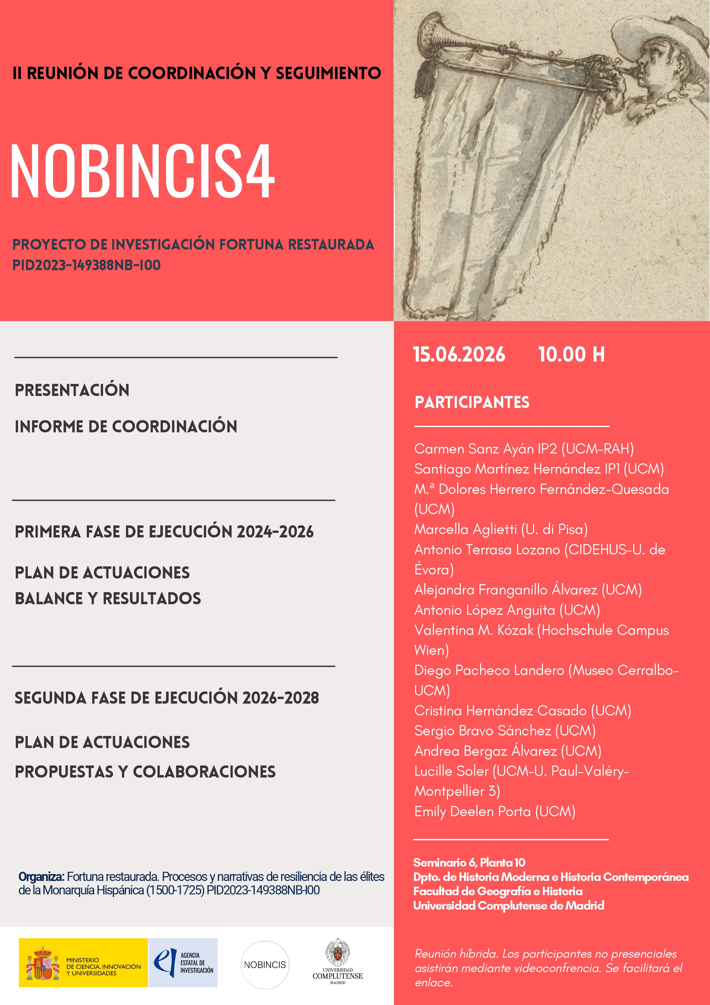 II Reunión de coordinación y seguimiento NOBINCIS4
